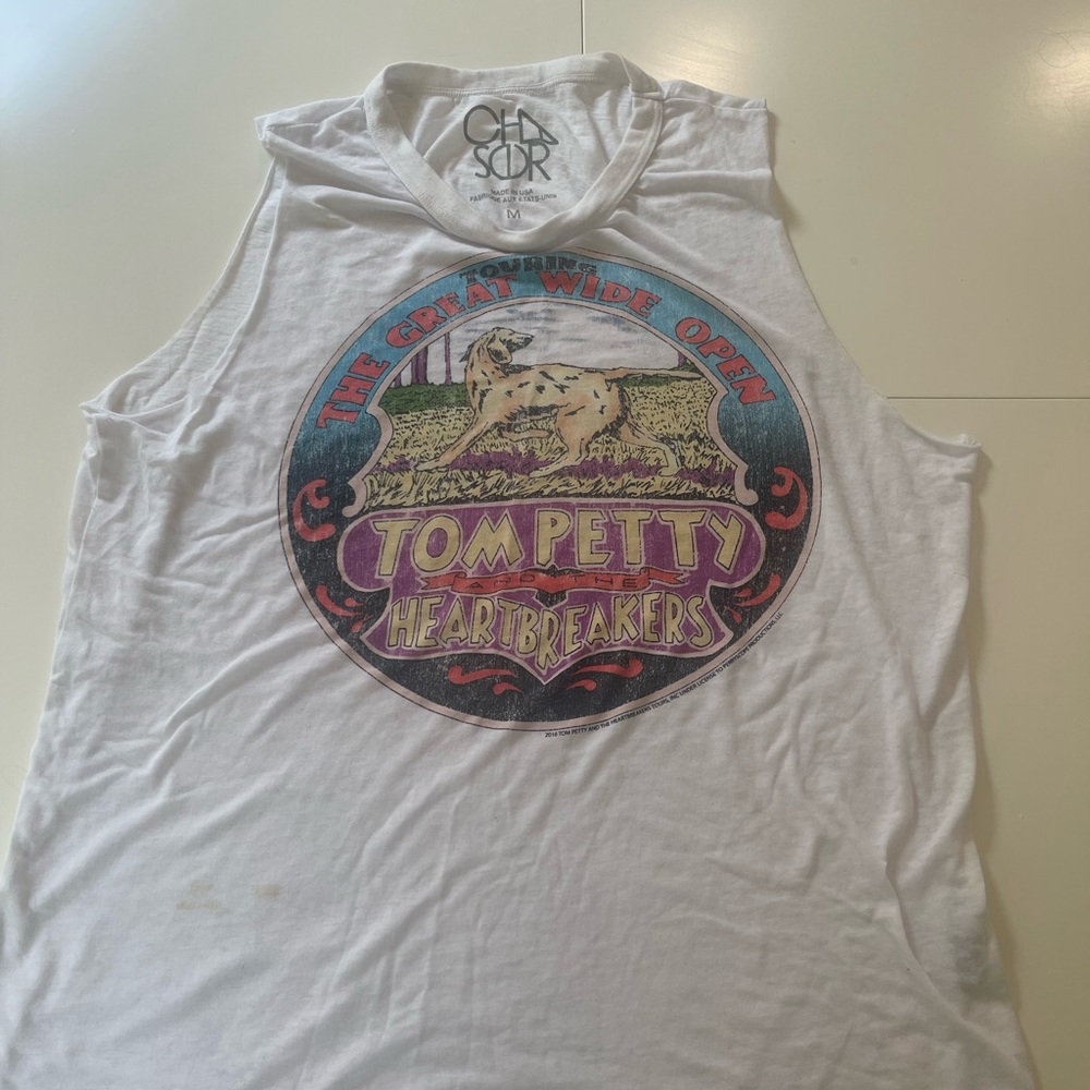 Free People x Chaser Tom Petty Tour muscle tank